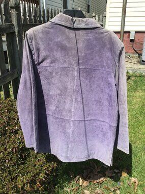 Purple Washable Suede Jacket (never worn)